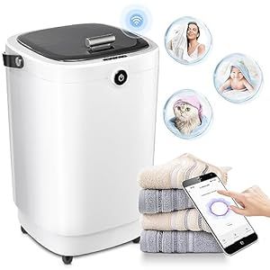 AZOUTDOOR Large Towel Warmers for Bathroom, Wifi Remote Control Timed Hot Towel Warmer for Facials, 20L Luxury Capacity Towel Warmers for Spa, Hotel, Salon, Baby Care(Grey)